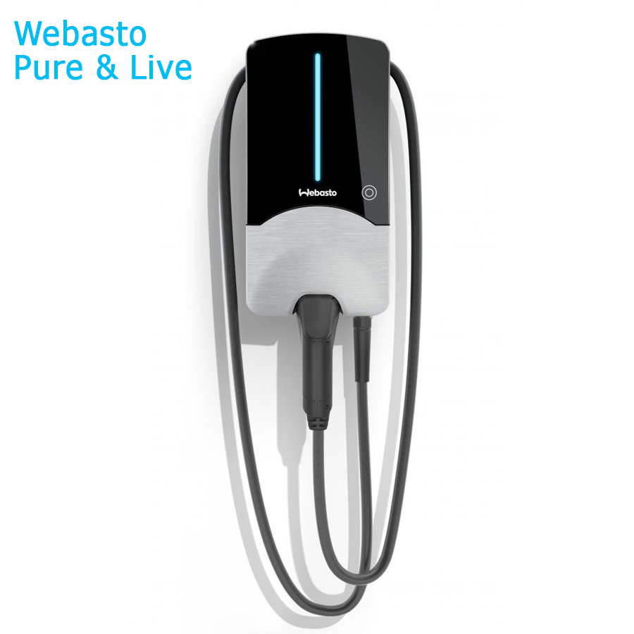 Σταθμός Φόρτισης ηλεκτρικών οχημάτων Webasto Live και Pure